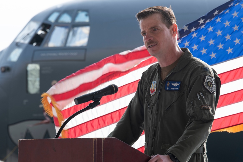 23rd Wing dedicates new Flagship aircraft