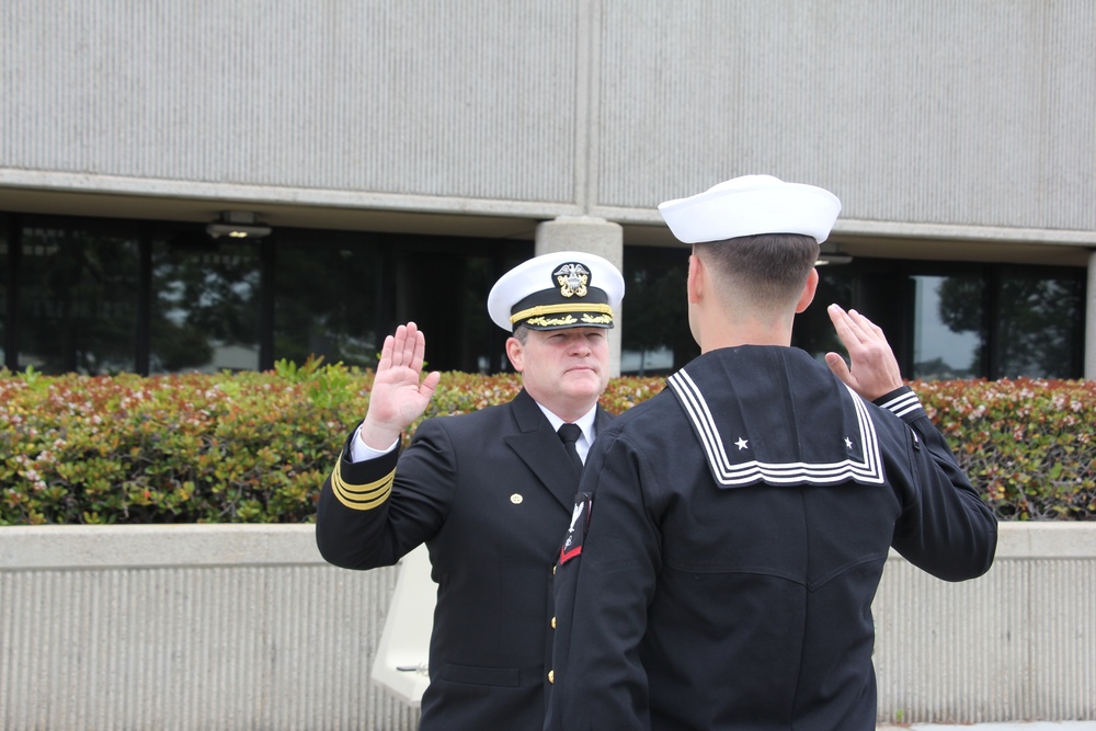 Re-enlistment Ceremony