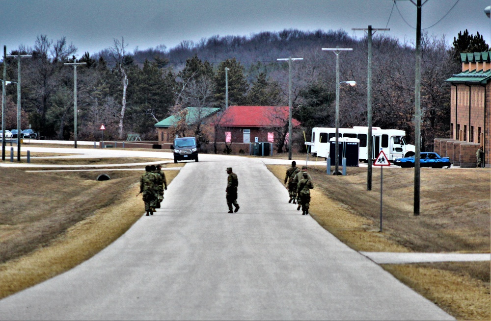 Soldiers hold March 2022 training at Fort McCoy's CACTF