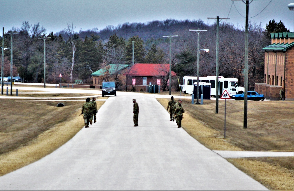 Soldiers hold March 2022 training at Fort McCoy's CACTF