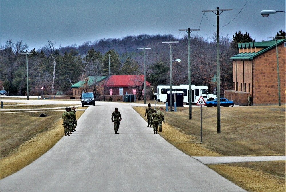 Soldiers hold March 2022 training at Fort McCoy's CACTF