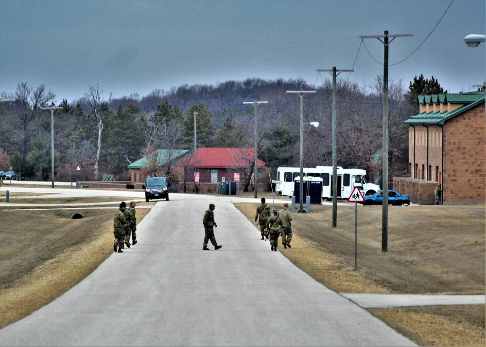 Soldiers hold March 2022 training at Fort McCoy's CACTF