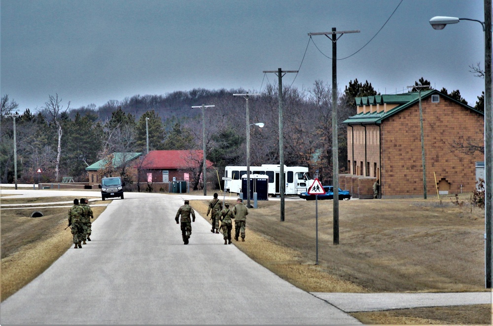 Soldiers hold March 2022 training at Fort McCoy's CACTF