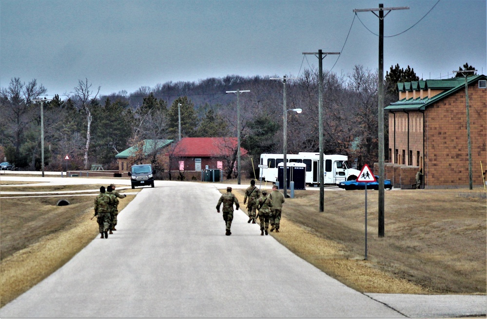 Soldiers hold March 2022 training at Fort McCoy's CACTF