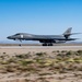 A B-1B takes off from Edwards AFB for PDM