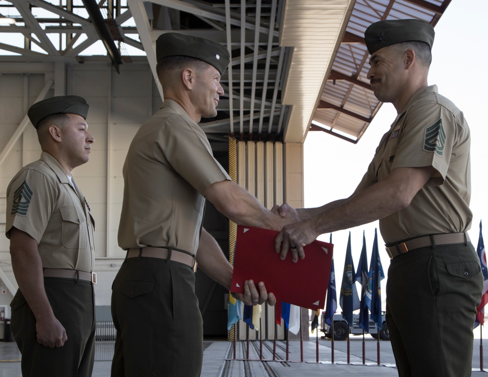 Gunnery Sgt. Cubillos's Retirement