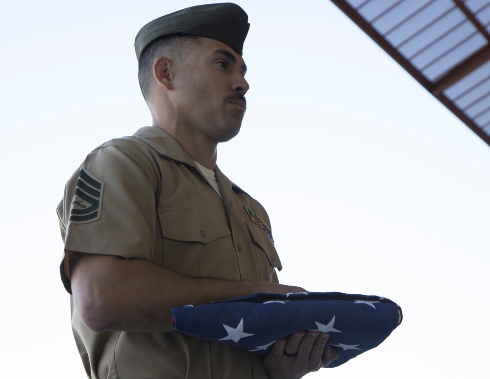 Gunnery Sgt. Cubillos's Retiremen