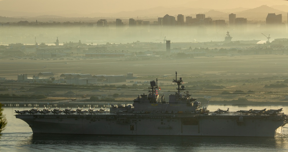 USS Tripoli Showcases Lightning Carrier Concept