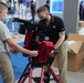 USAFA Falcon Telescope on Display at FIDAE