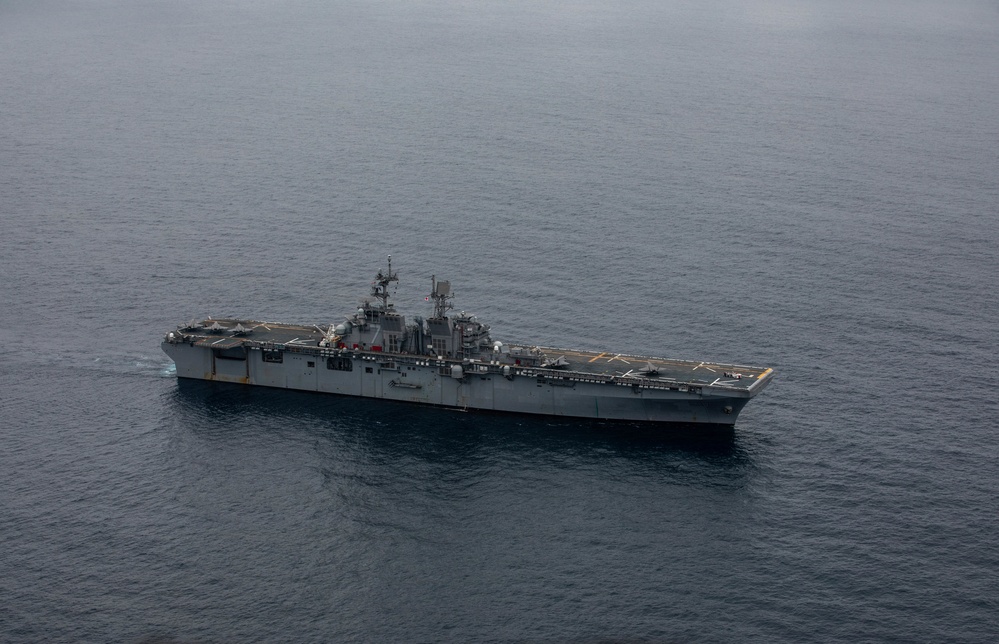 Marine Aircraft Group 13 F-35B Lightning II’s aboard USS Tripoli