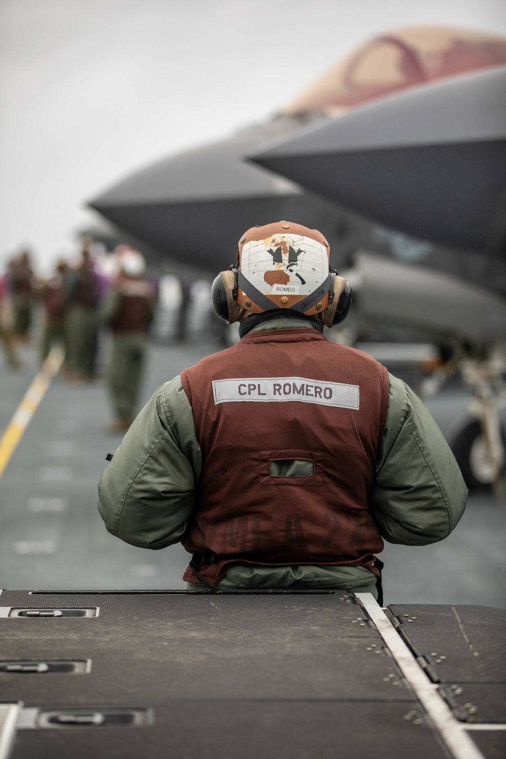 Marine Aircraft Group 13 F-35B Lightning II’s aboard USS Tripoli