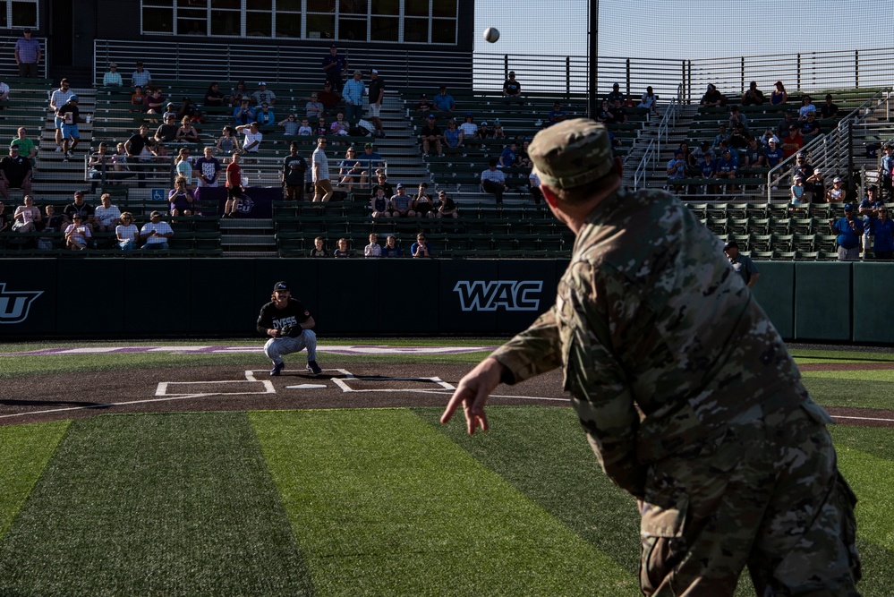 Abilene Christian University pays tribute to Dyess Airmen