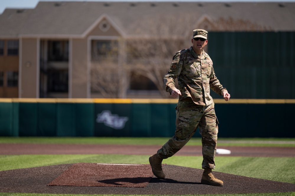 Abilene Christian University pays tribute to Dyess Airmen