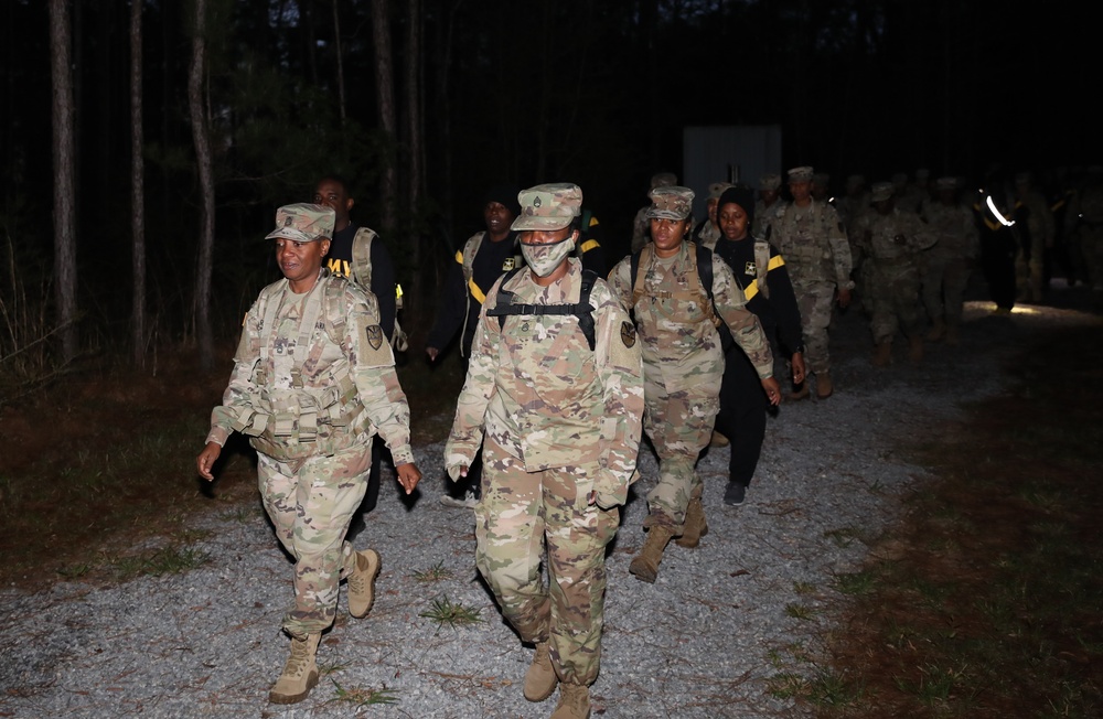Ruck march with VING TAG at Camp Shelby