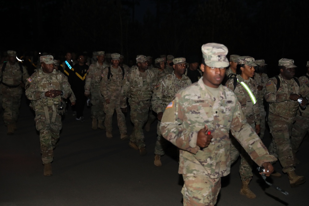 Ruck march with VING TAG at Camp Shelby