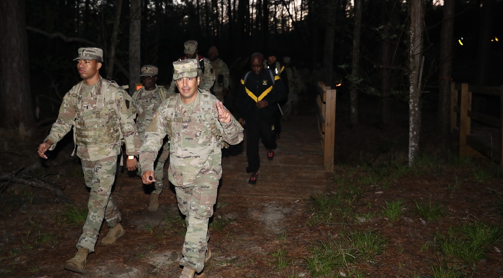 Ruck march with VING TAG at Camp Shelby