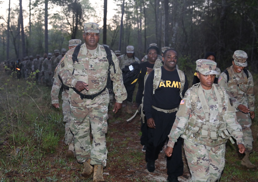 Ruck march with VING TAG at Camp Shelby