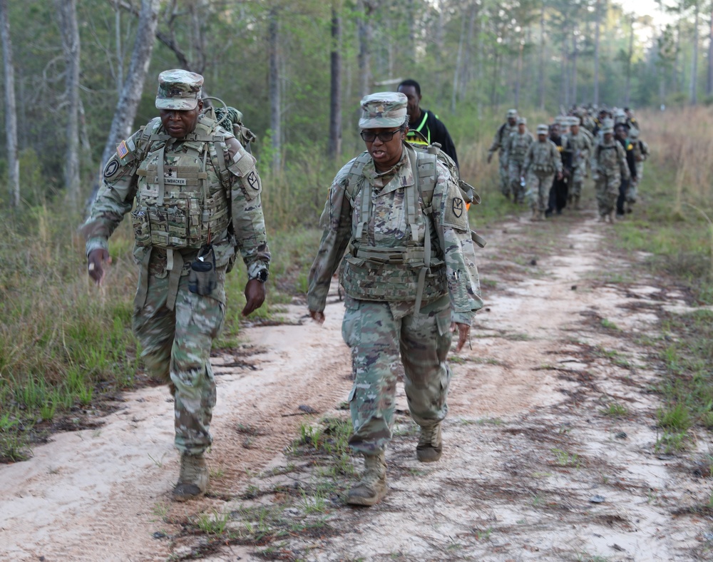 Ruck march with VING TAG at Camp Shelby