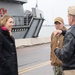 The Honorable Meredith Berger visits the U.S. Naval Academy