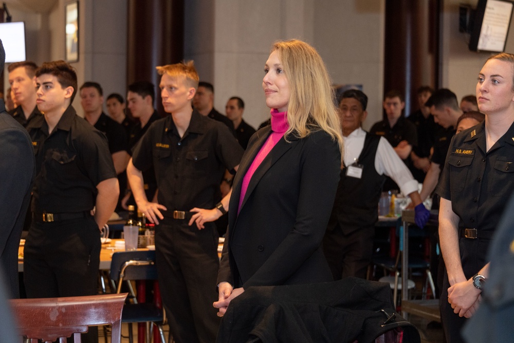 The Honorable Meredith Berger visits the U.S. Naval Academy