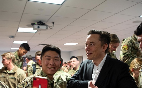USAFA Hosts Elon Musk