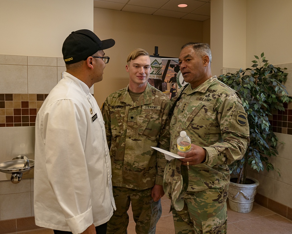 Lunch Listening Session with General Garrett