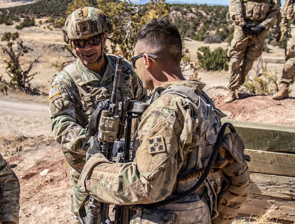 FORSCOM commander visits the Ivy Division