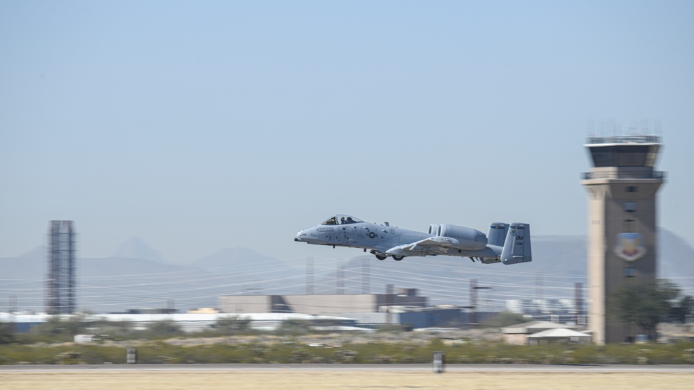 1 March A-10 Demonstration Team Practice