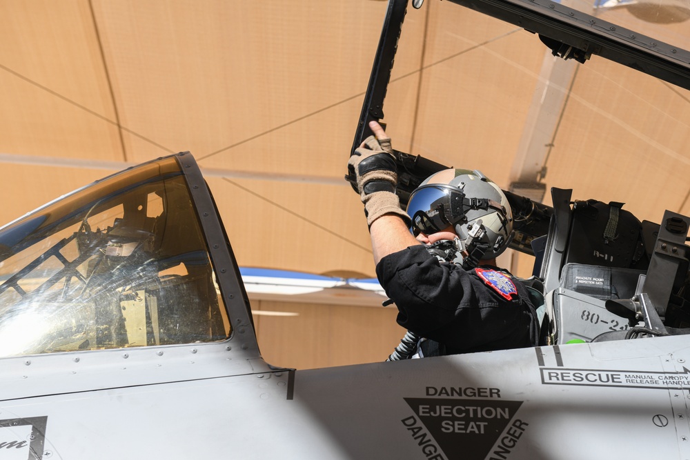 1 March A-10 Demonstration Team Practice