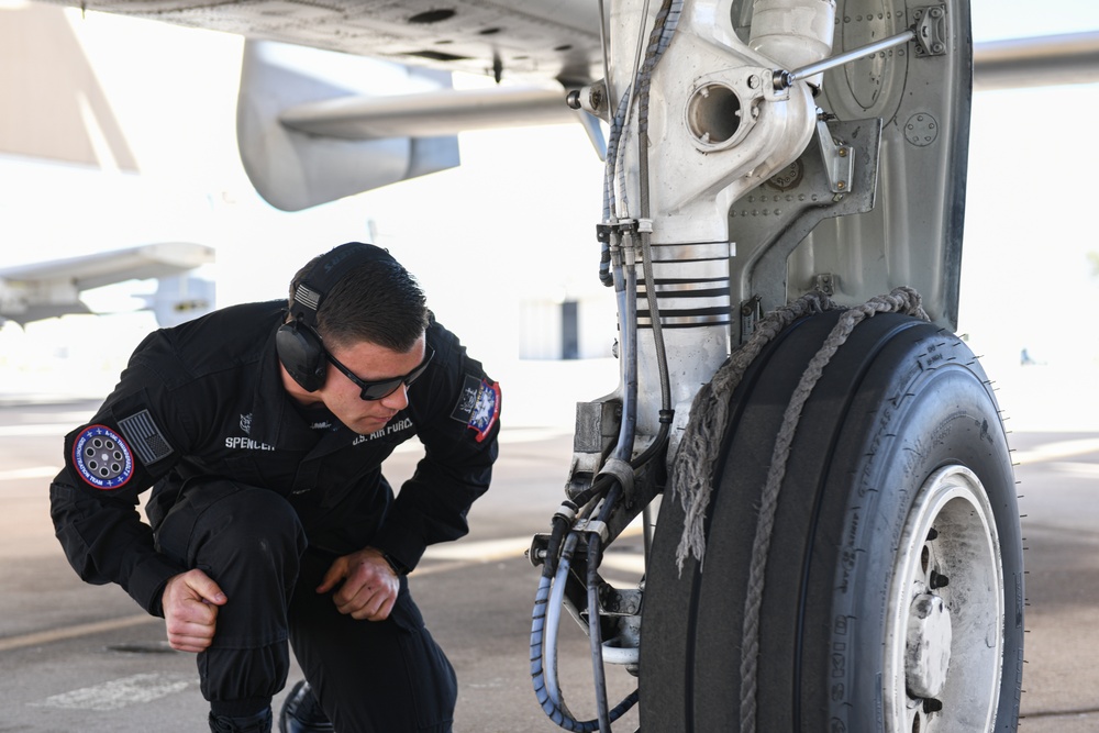 1 March A-10 Demonstration Team Practice