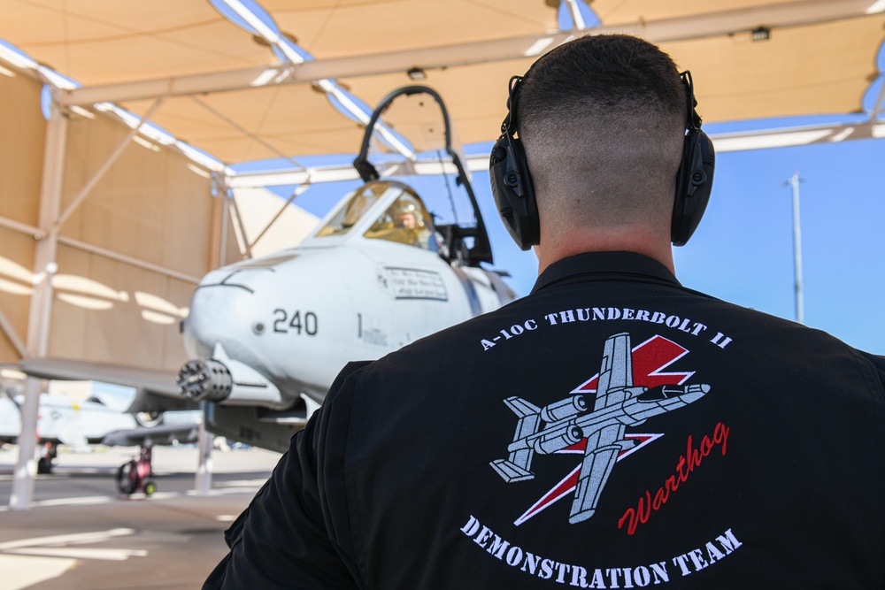 1 March A-10 Demonstration Team Practice