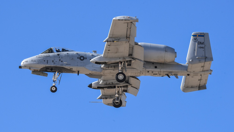 1 March A-10 Demonstration Team Practice