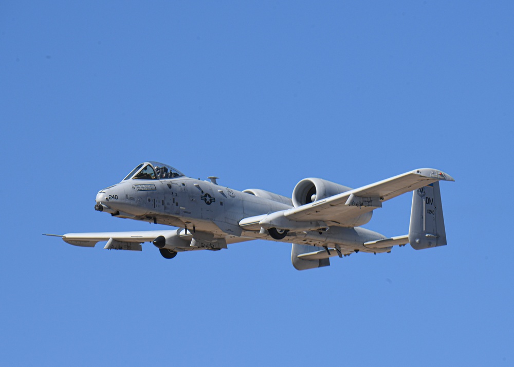 1 March A-10 Demonstration Team Practice