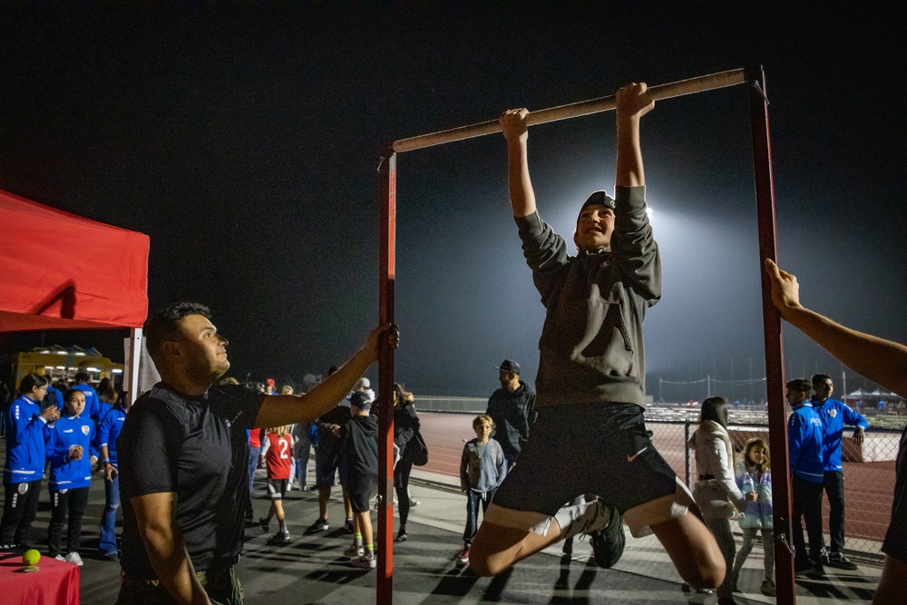 Marines participate in the Lamar Hunt U.S. Open Cup