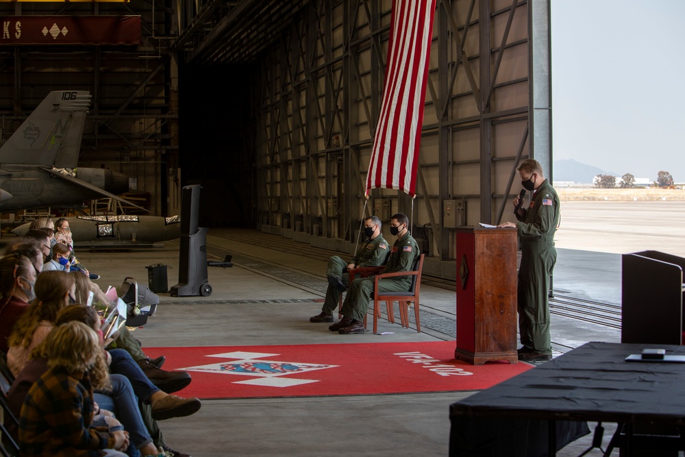 VFA-102 Change of Command