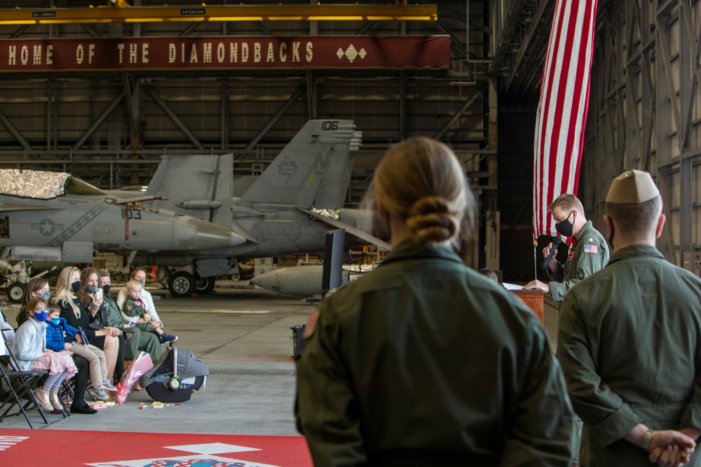 VFA-102 Change of Command