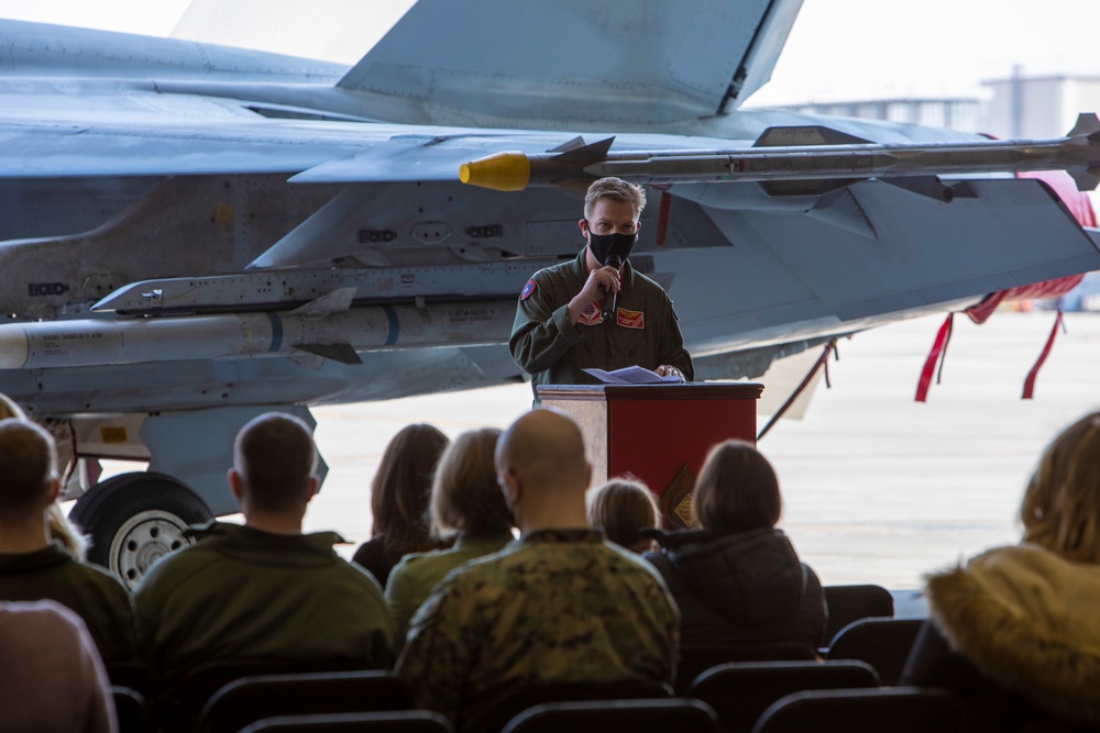 VFA-102 Change of Command