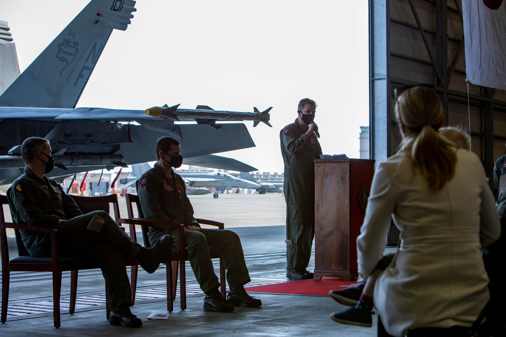 VFA-102 Change of Command