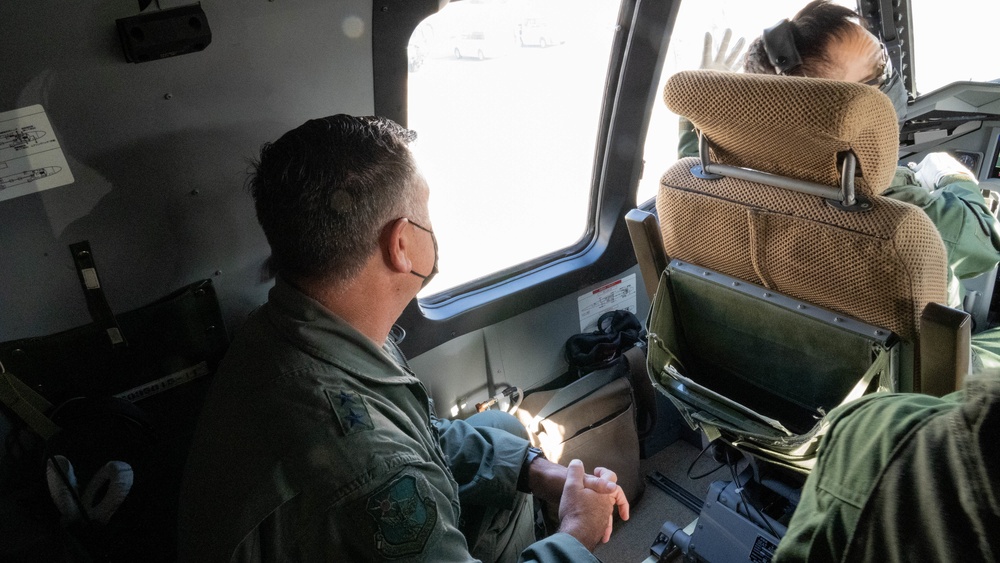 AFSOC, USFJ deputy commanders fly on Japan's amphibious US-2