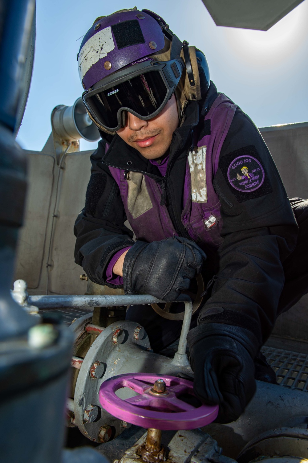 The Harry S. Truman Carrier Strike Group is on a scheduled deployment in the U.S. Sixth Fleet area of operations in support of naval operations to maintain maritime stability and security.