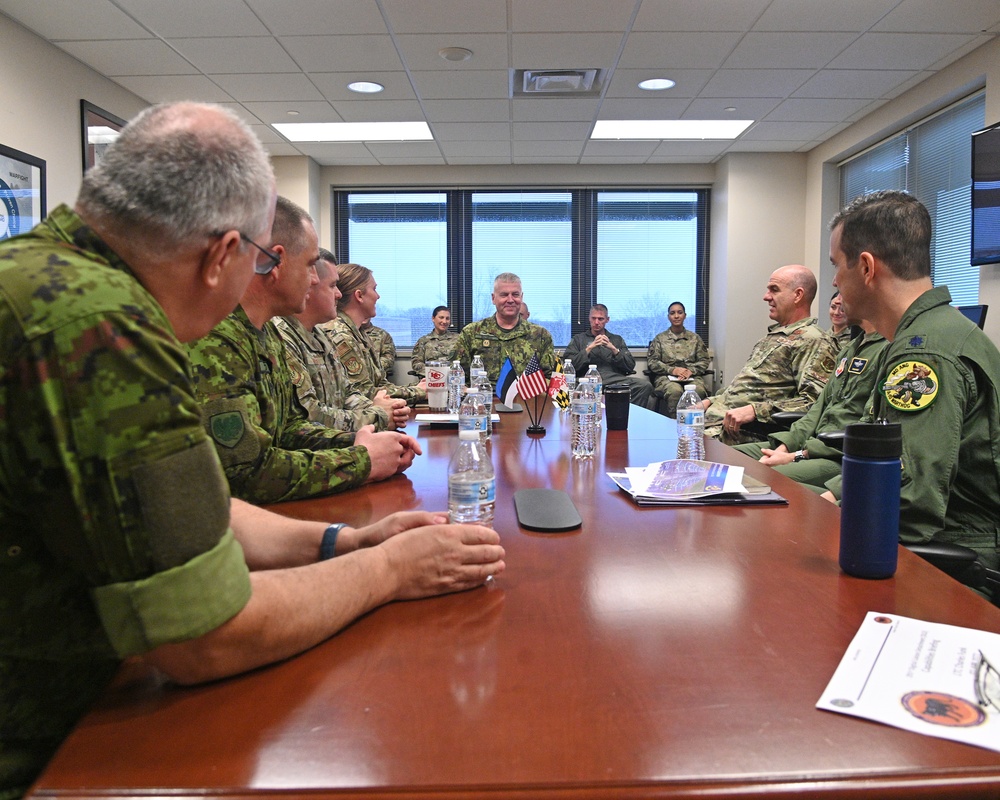 Estonian Defense League Visits Maryland National Guard