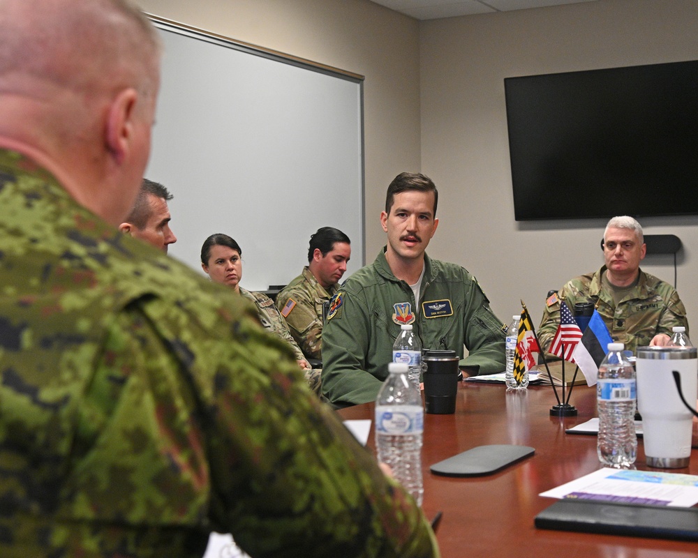 Estonian Defense League Visits Maryland National Guard
