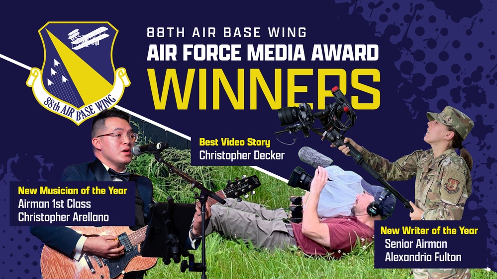 WPAFB Airmen win Air Force media awards