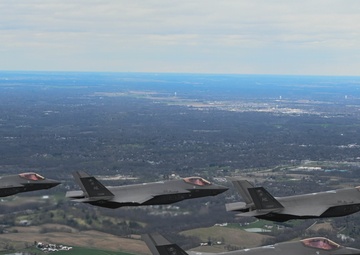 T-38 Talon flies training mission with F-35 Lightning II during Exercise Agile Tiger