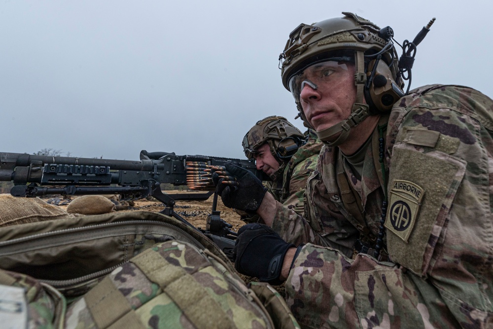 Infantry Advanced Leaders Course 22-02 live-fire battle drills