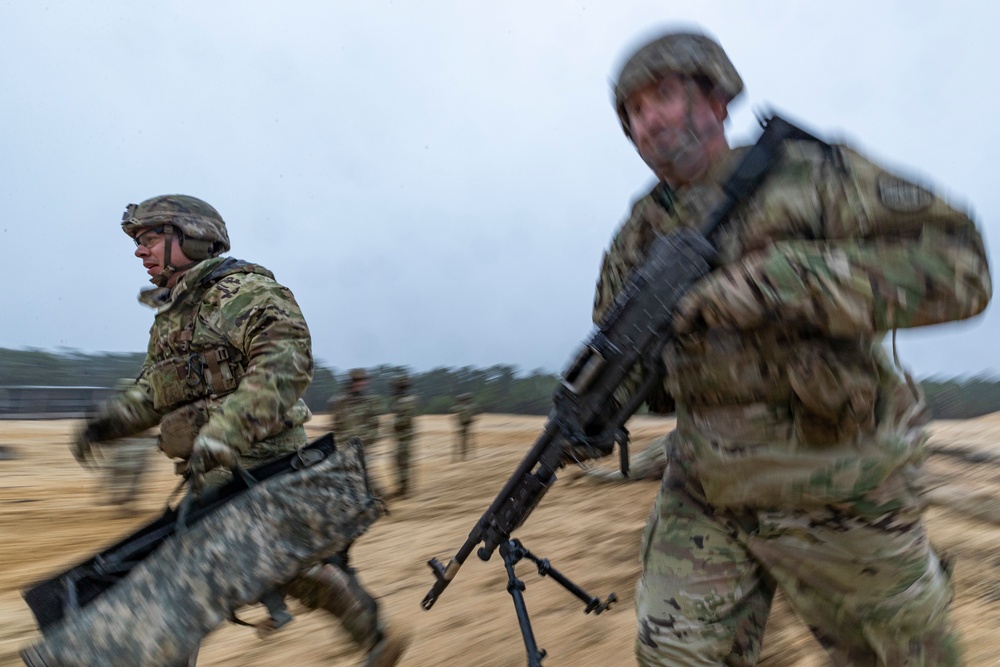 Infantry Advanced Leaders Course 22-02 live-fire battle drills