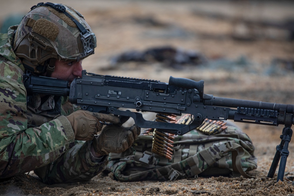 Infantry Advanced Leaders Course 22-02 live-fire battle drills