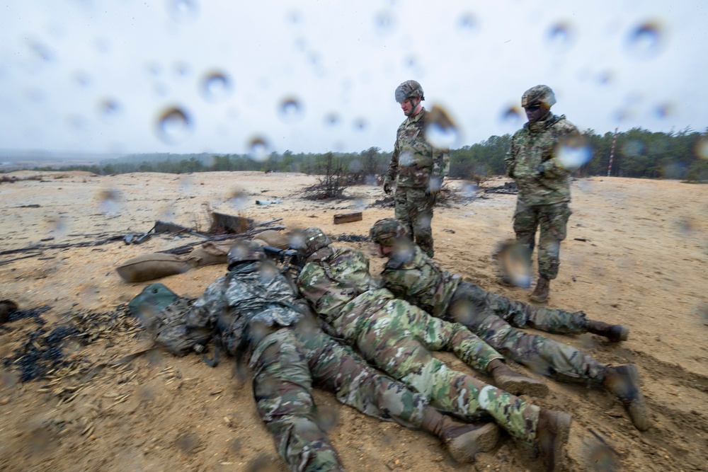 Infantry Advanced Leaders Course 22-02 live-fire battle drills