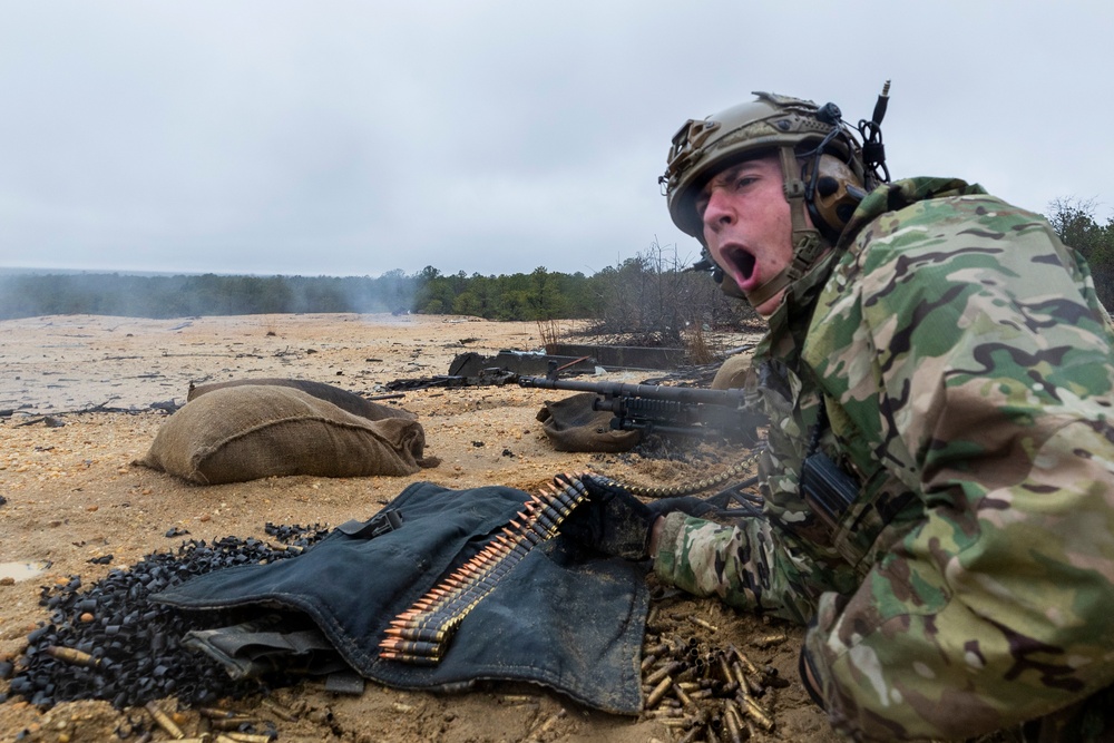 Infantry Advanced Leaders Course 22-02 live-fire battle drills