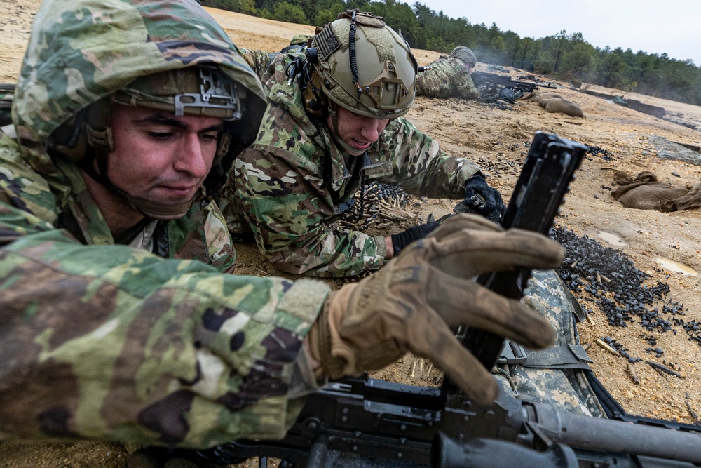 Infantry Advanced Leaders Course 22-02 live-fire battle drills